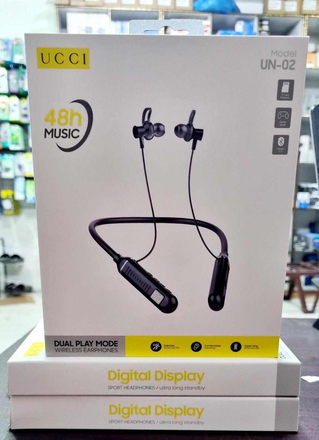 Neckband Bluetooth Headphones – 72 Ghante Music Time, Memory Card Slot
